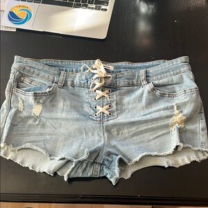 Billabong Shorts- Billabong Lite Hearted Denim Shorts